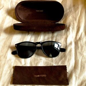 Tom Ford Black “Flynn” Sunglasses